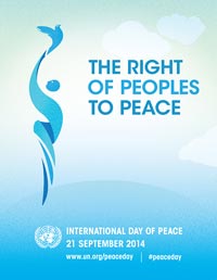 International Day of Peace 2014 Poster