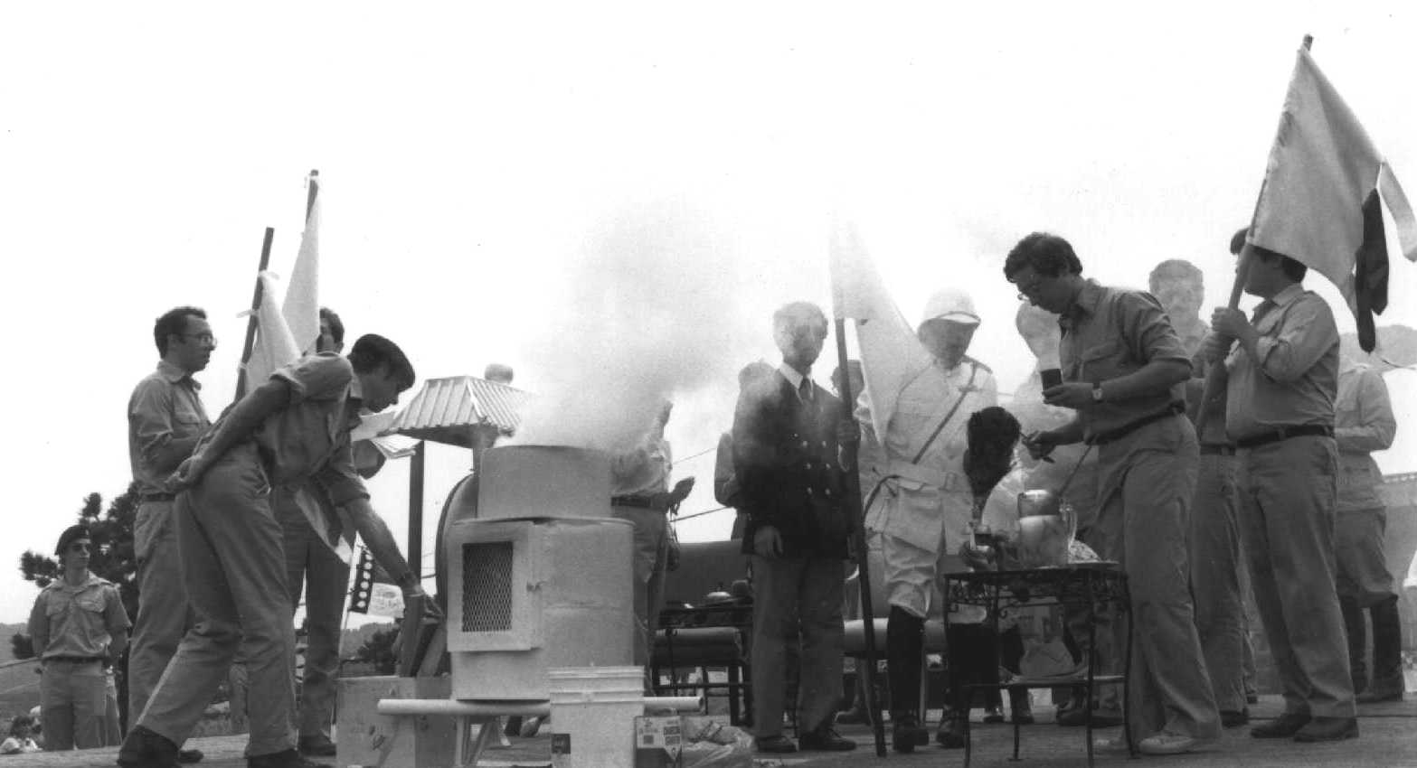 Chögyam Trungpa Rinpoche at Midsummer’s Day Lhasang